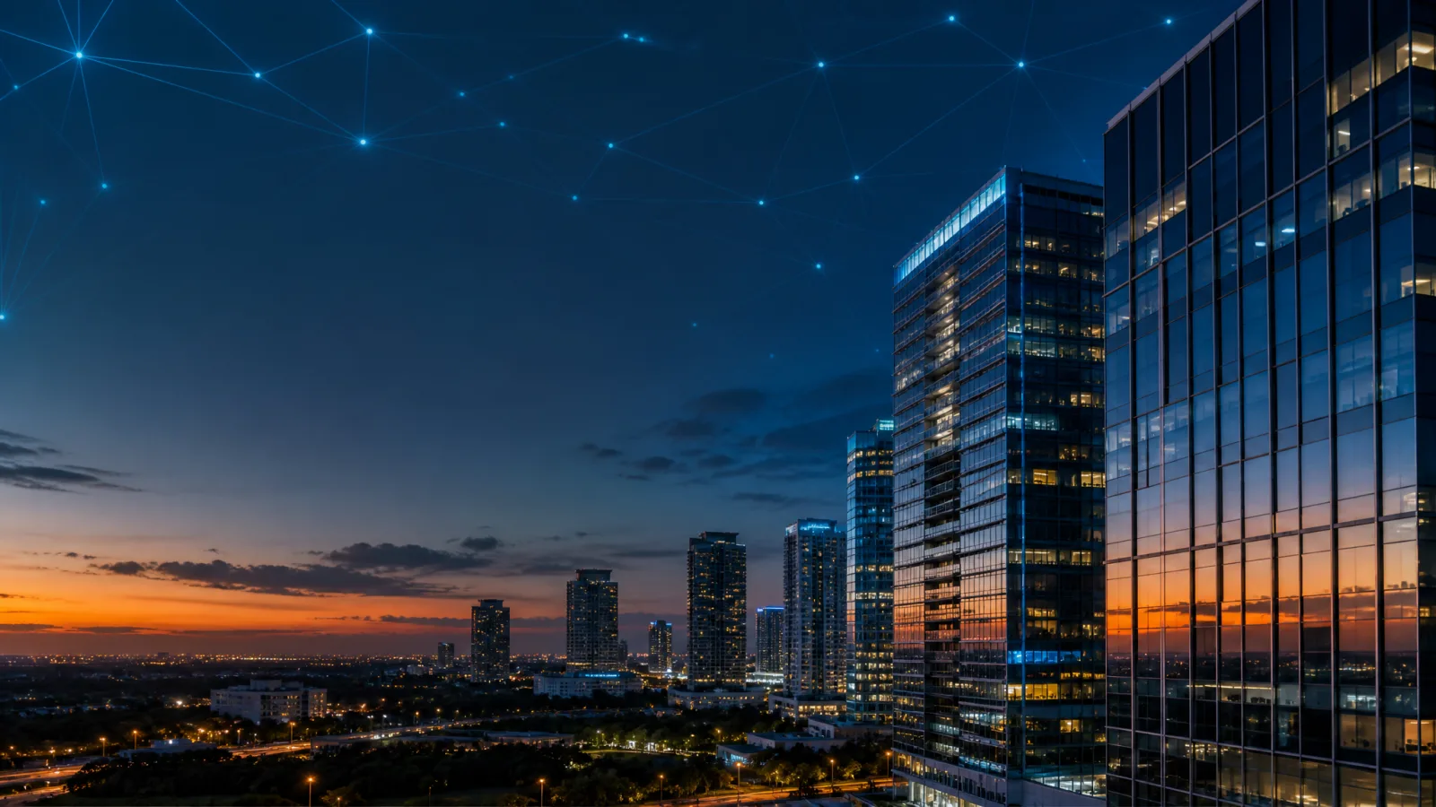 HORECASP LLC — Miami technology and business skyline